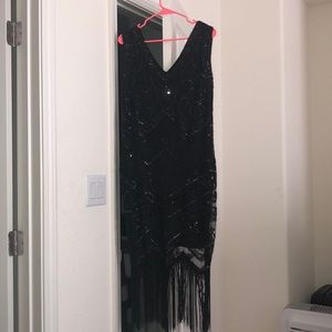 Black 1920’s Flapper dress